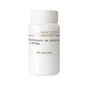 Carbonato de Cálcio 1200mg